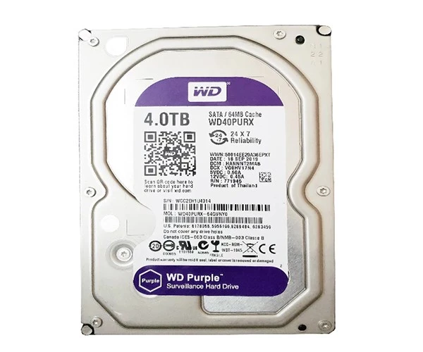 WD Purple 4 TB HDD 3.5 SATA Daxili Sabit Disk